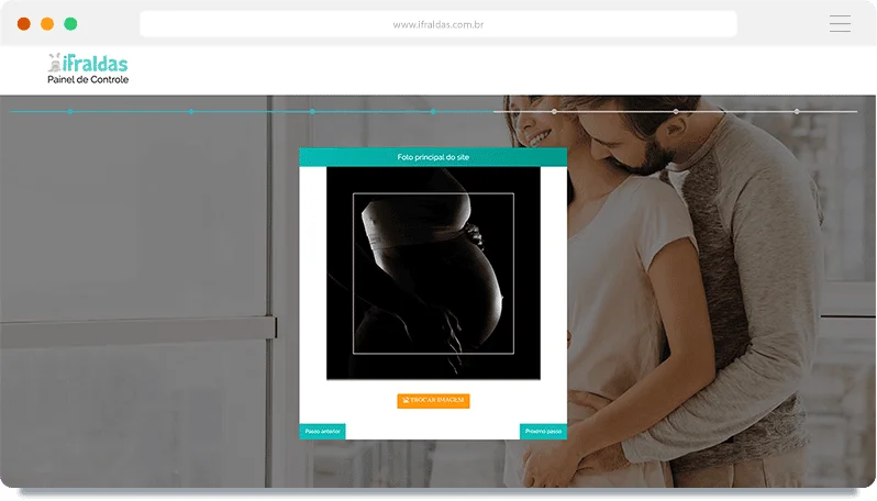 iFraldas.com.br - escolhendo uma imagem para o chá de fraldas virtual iFraldas - escolha da foto da grávida