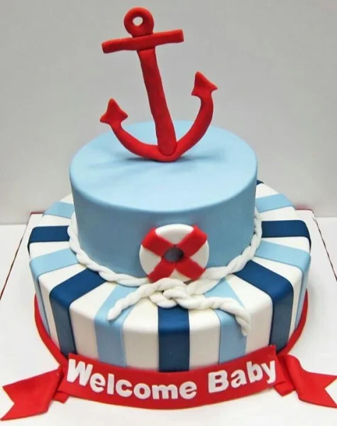 cha de bebe nautico bolo nautico blog ifraldas