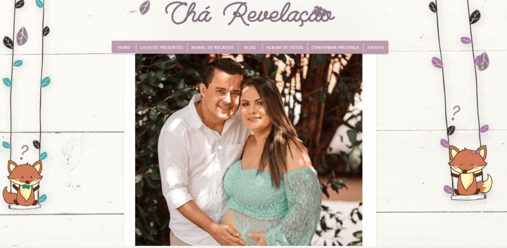 chá revelação Tati