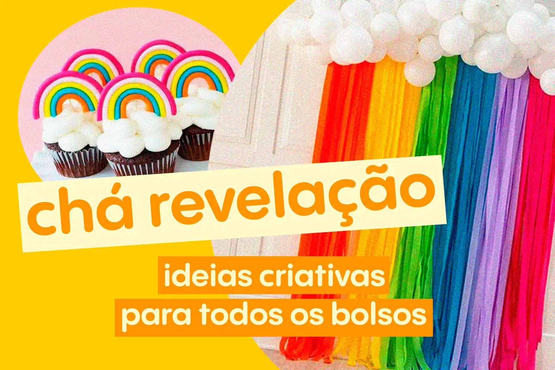 ideias de decoração para chá revelação