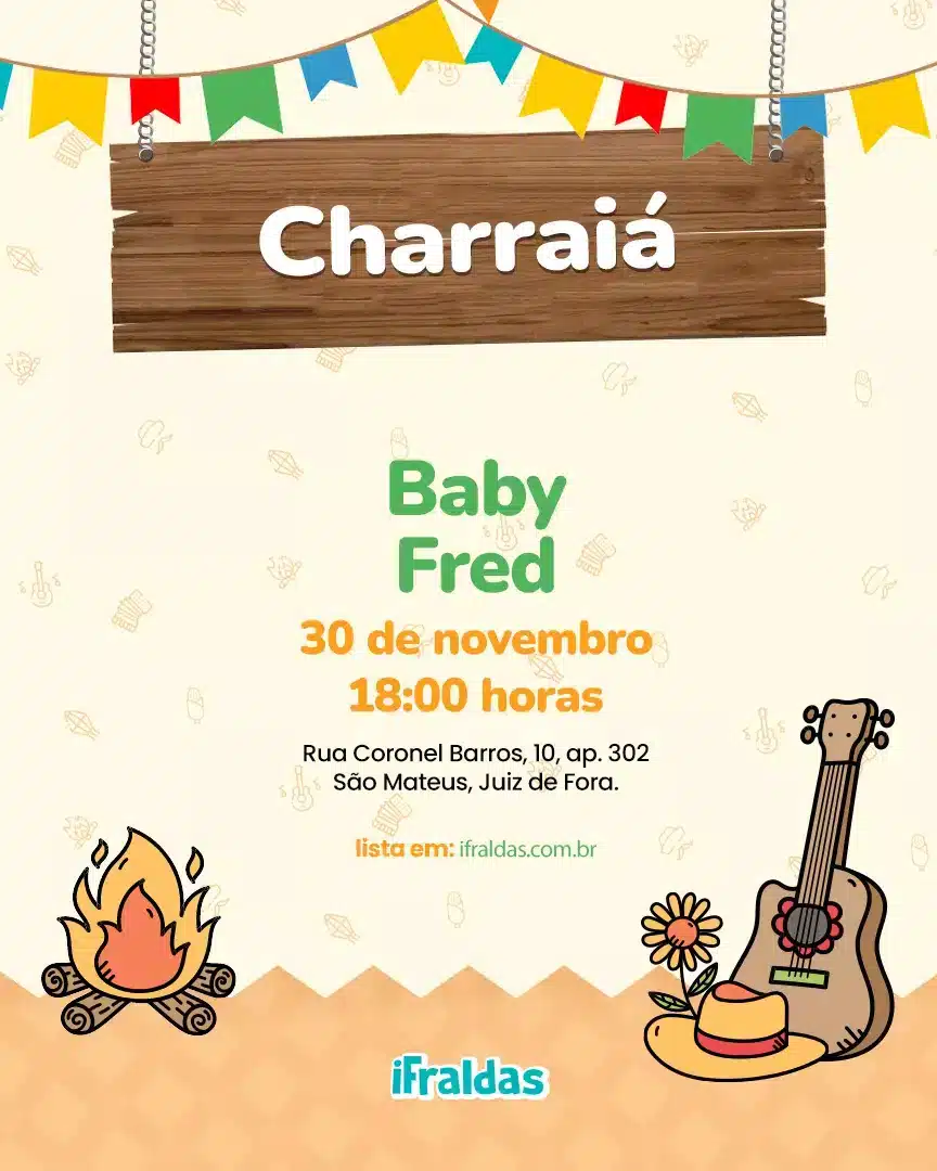 convite charraia