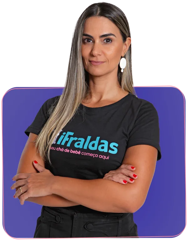 Milene é a idealizadora, marketeira, gestora e mais um monte de coisas na iFraldas