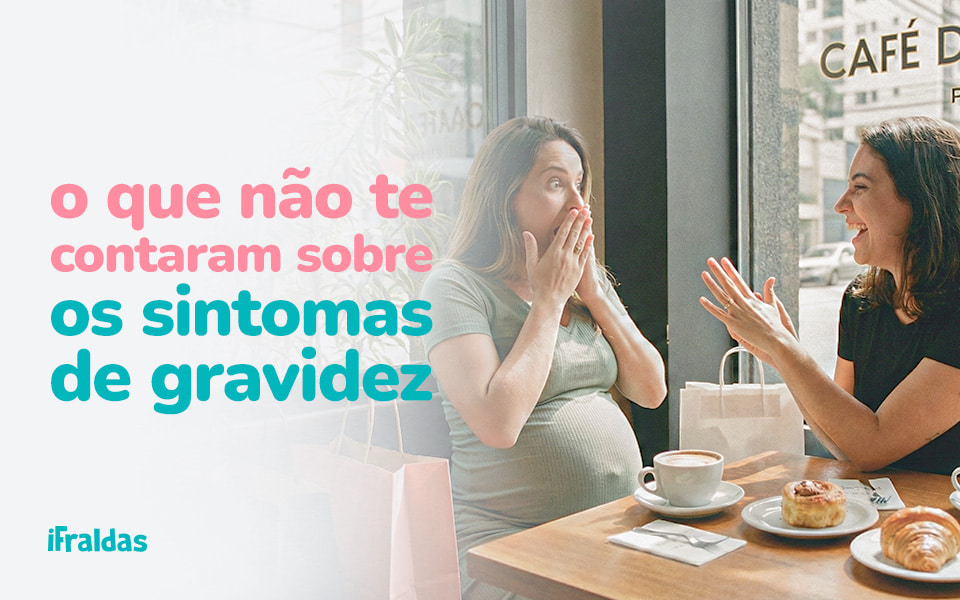 Discussão sobre sintomas de gravidez.