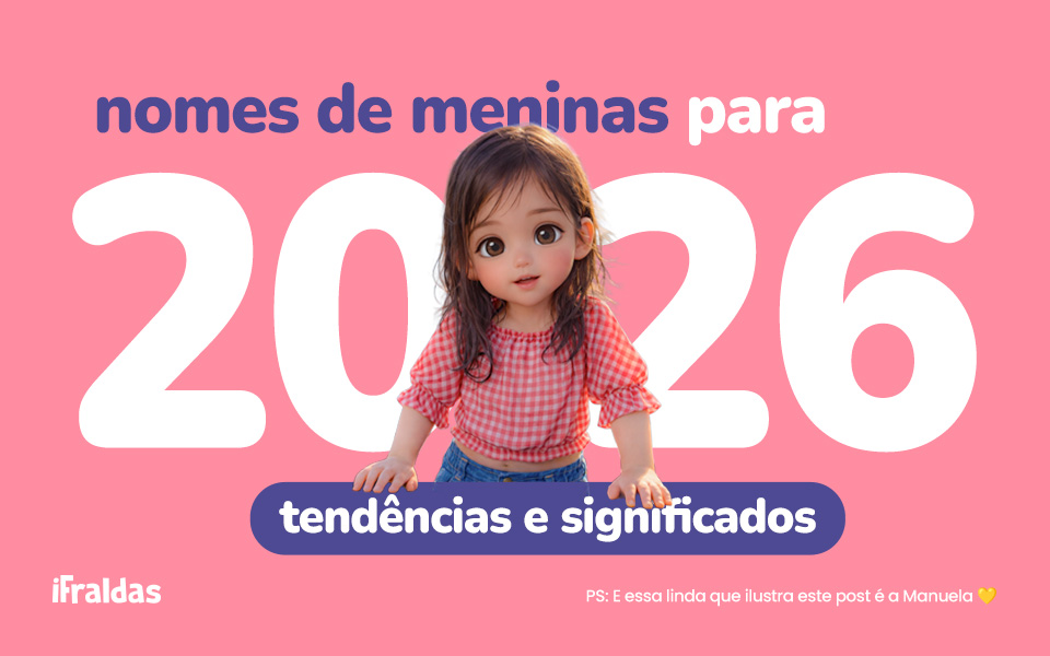 Tendências de nomes para meninas 2026