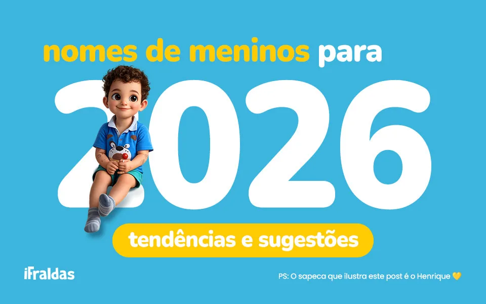 Nomes de meninos para 2026