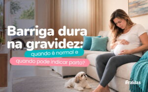 Grávida incomodada com a barriga dura